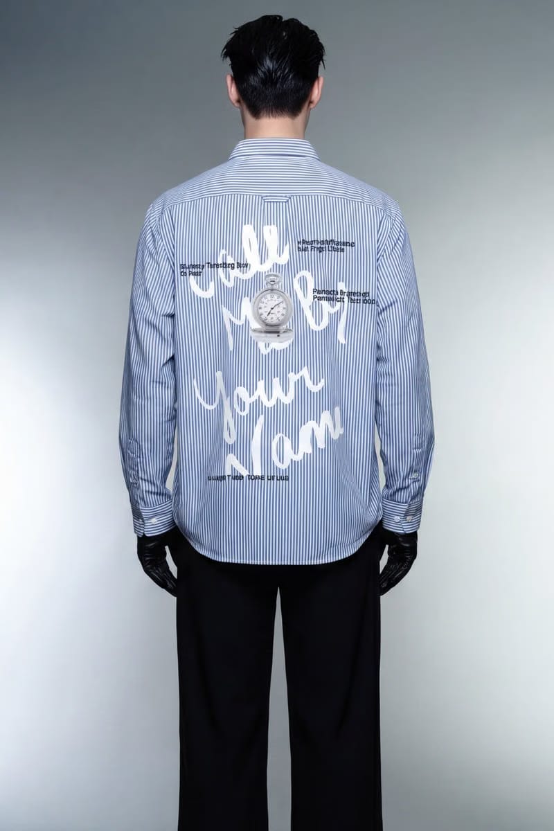 Off Supply Call Me By Your Name Blue Shirt