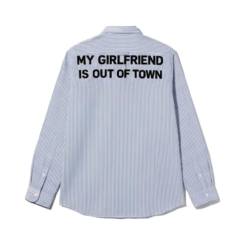 Off Supply My girlfriend is out of town Shirt (Blue)