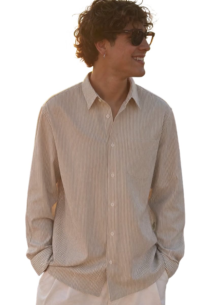 Off Supply Still You Beige Shirt