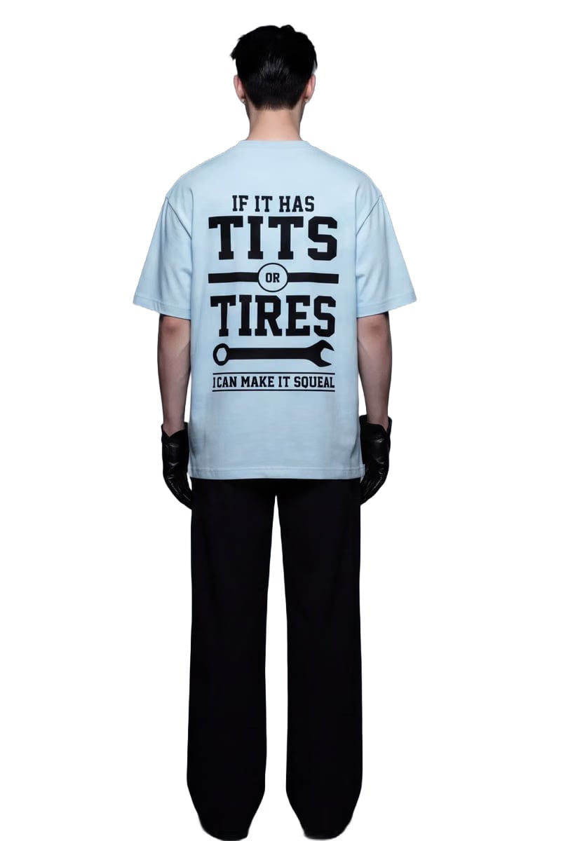 Forfksake Sequeal Light Blue T-Shirt