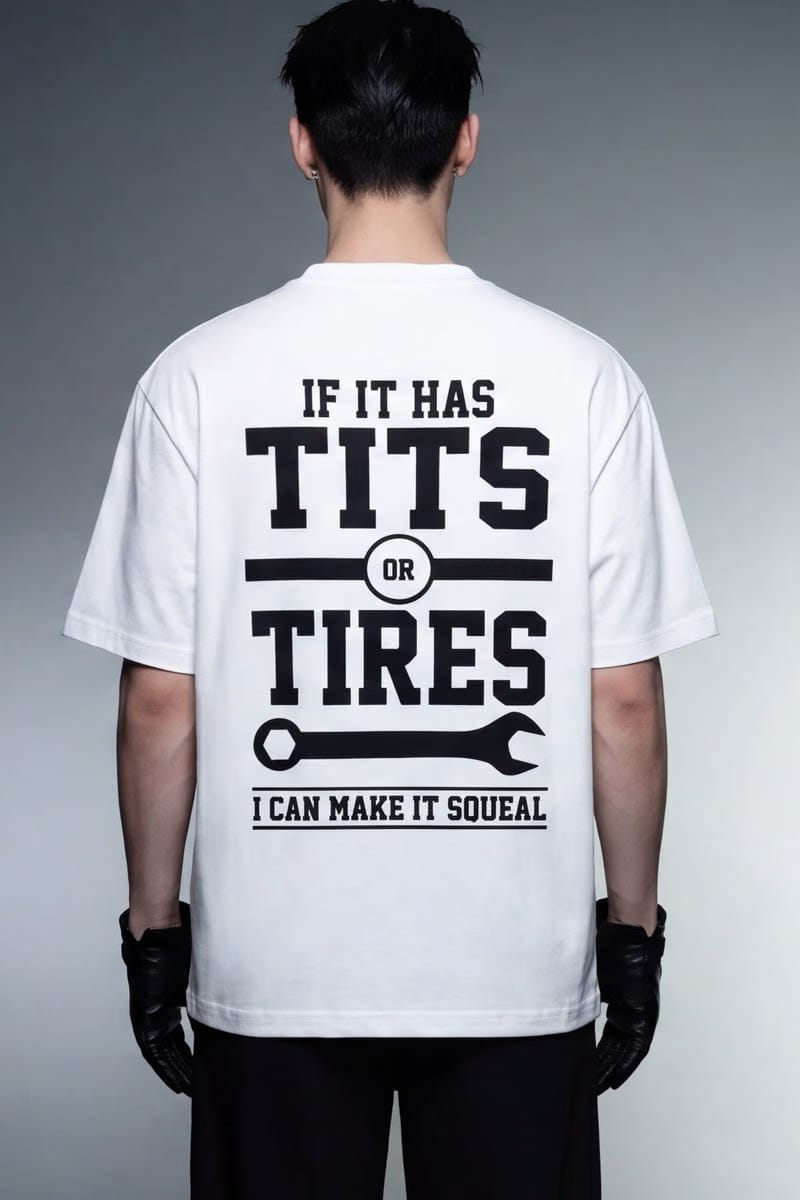 Forfksake Sequeal White T-Shirt