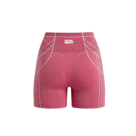Gymbrat Contrast Female Shorts Pink