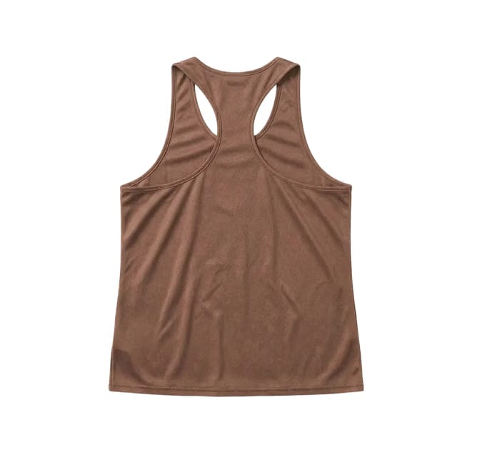 Gymbrat Men Mocha Tank Back