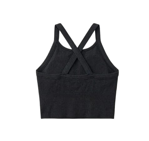 Gymbrat Sports Sculpt Crossback  Black Bra