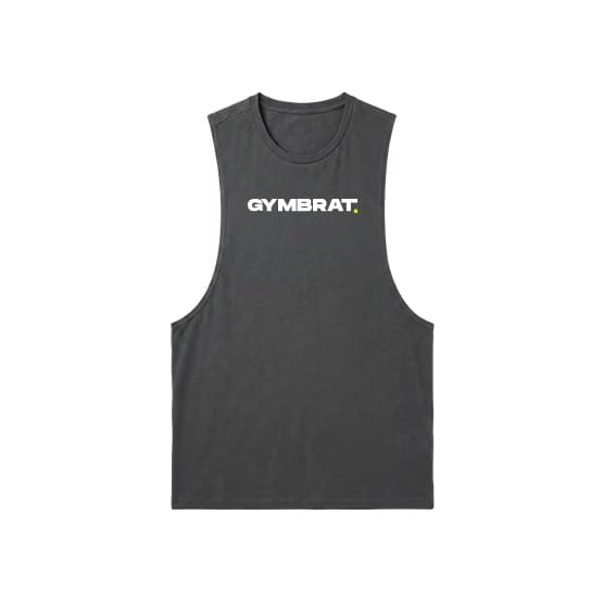 Gymbrat Statement Training Men Gray Tank