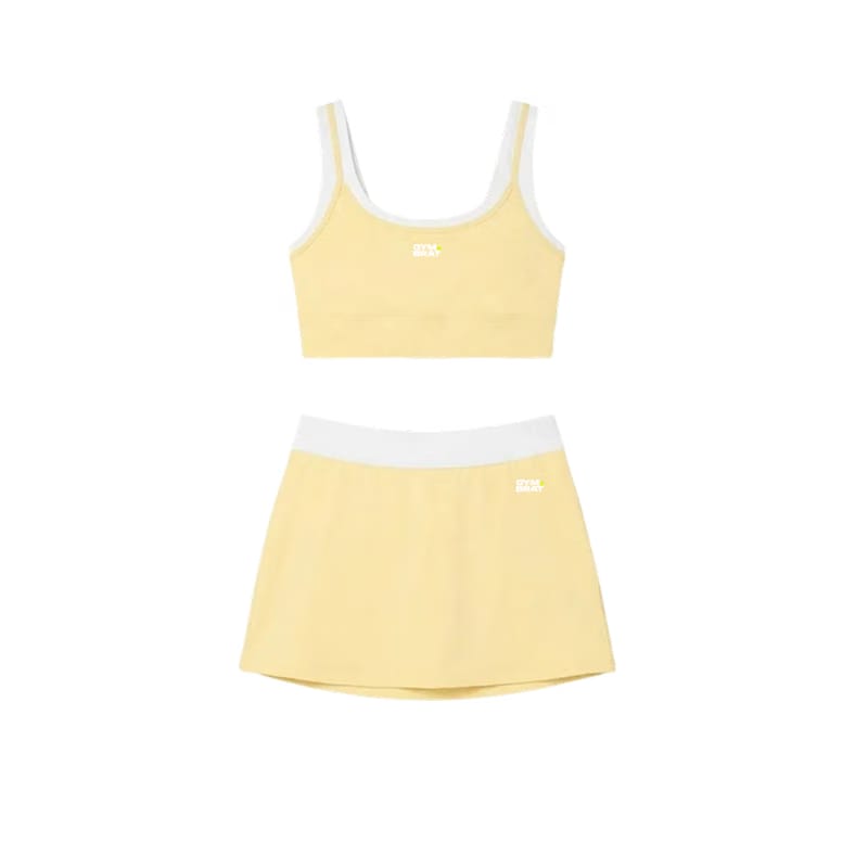 Gymbrat Together Butter Yellow Cordset