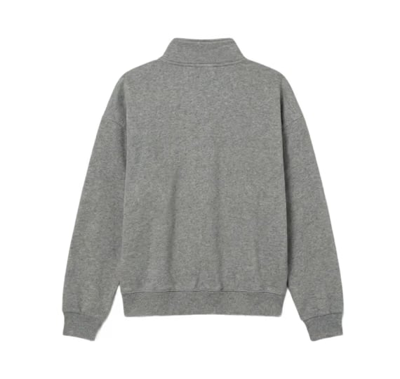 Gymbrat Unisex Zip Gray Pullover