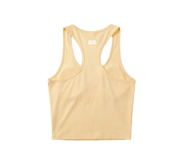 Gymbrat Women Butter Yellow Tank