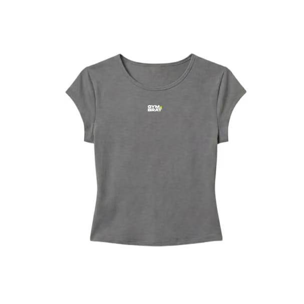 Gymbrat Women Gray Tee