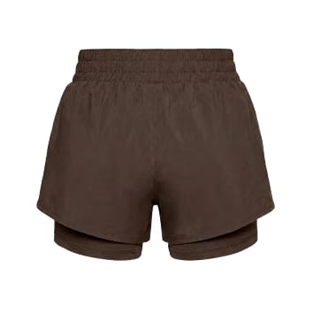 Gymbrat Women Shorts Brown