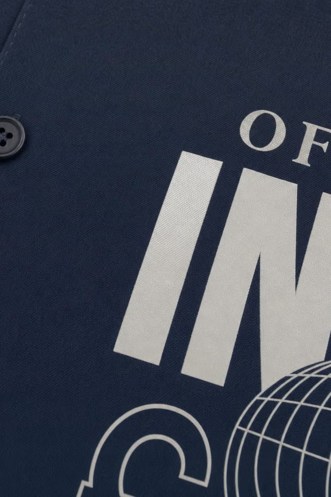 Off Supply Interests Shirt - Navy Blue