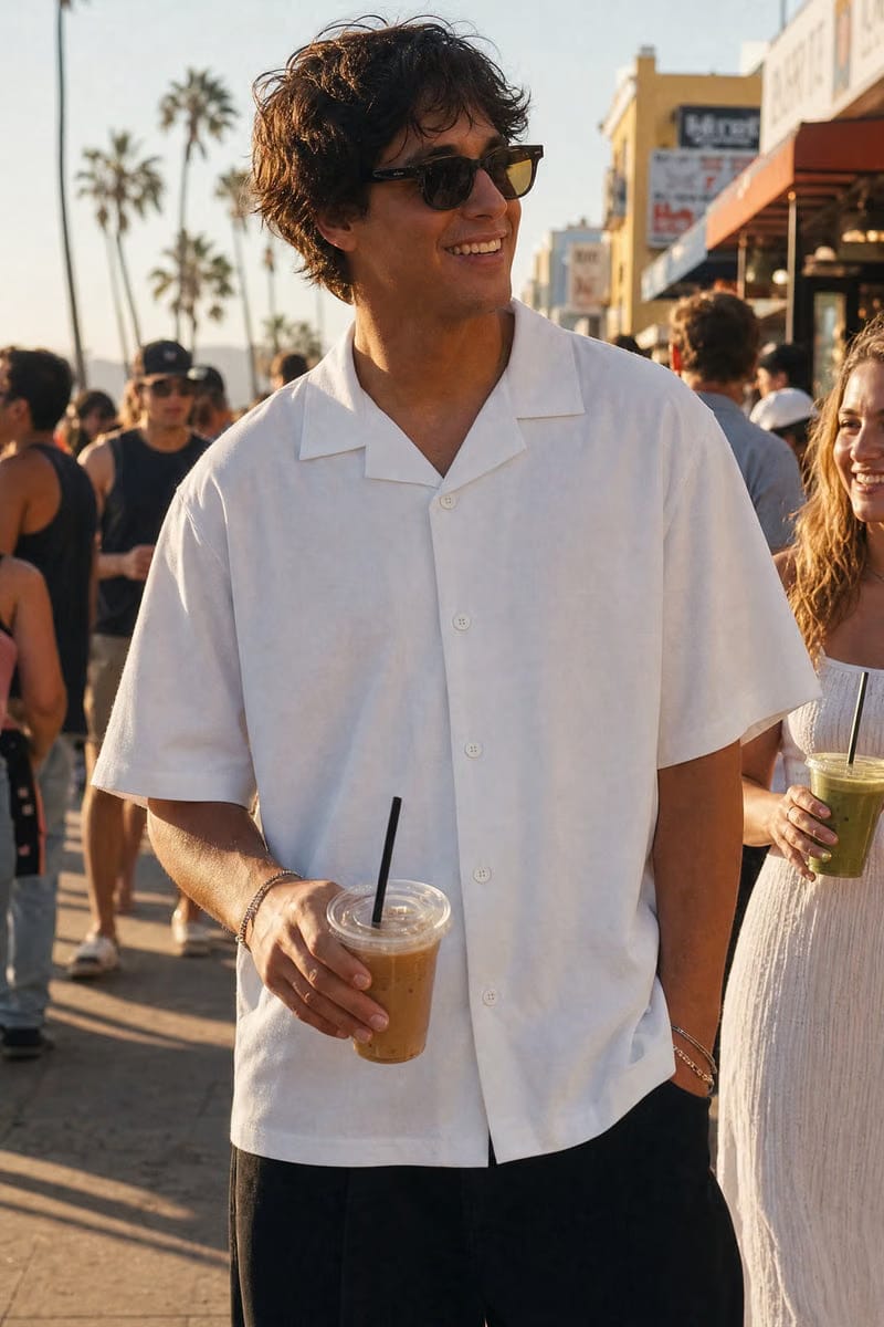 Off Supply Interests Shirt - White