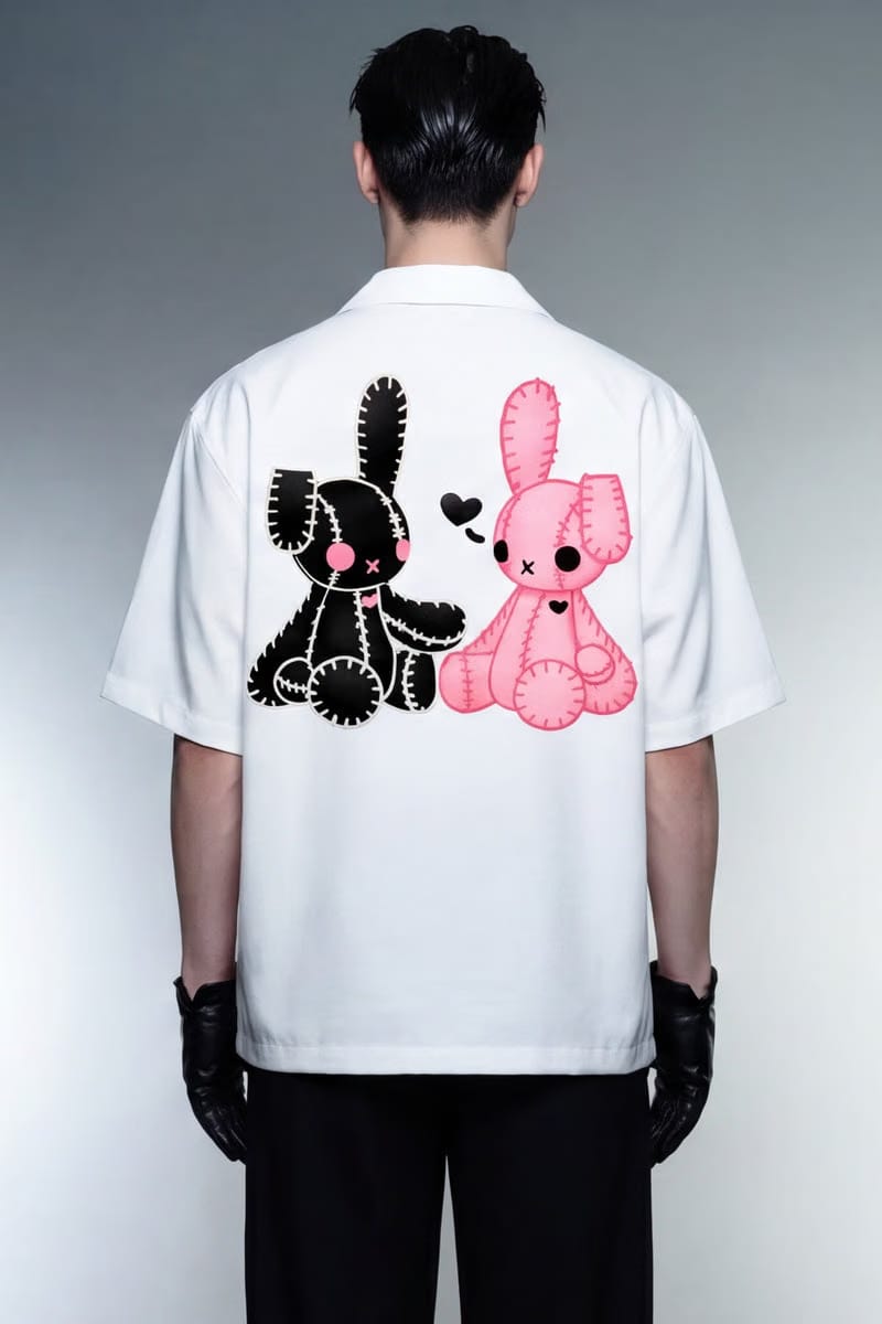 Off Supply Mixed Signals Club Shirt - White