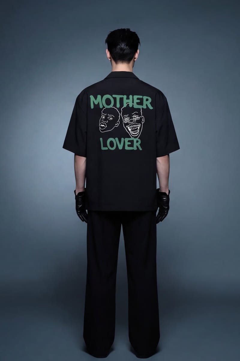 Off Supply Mother Lover Shirt - Black