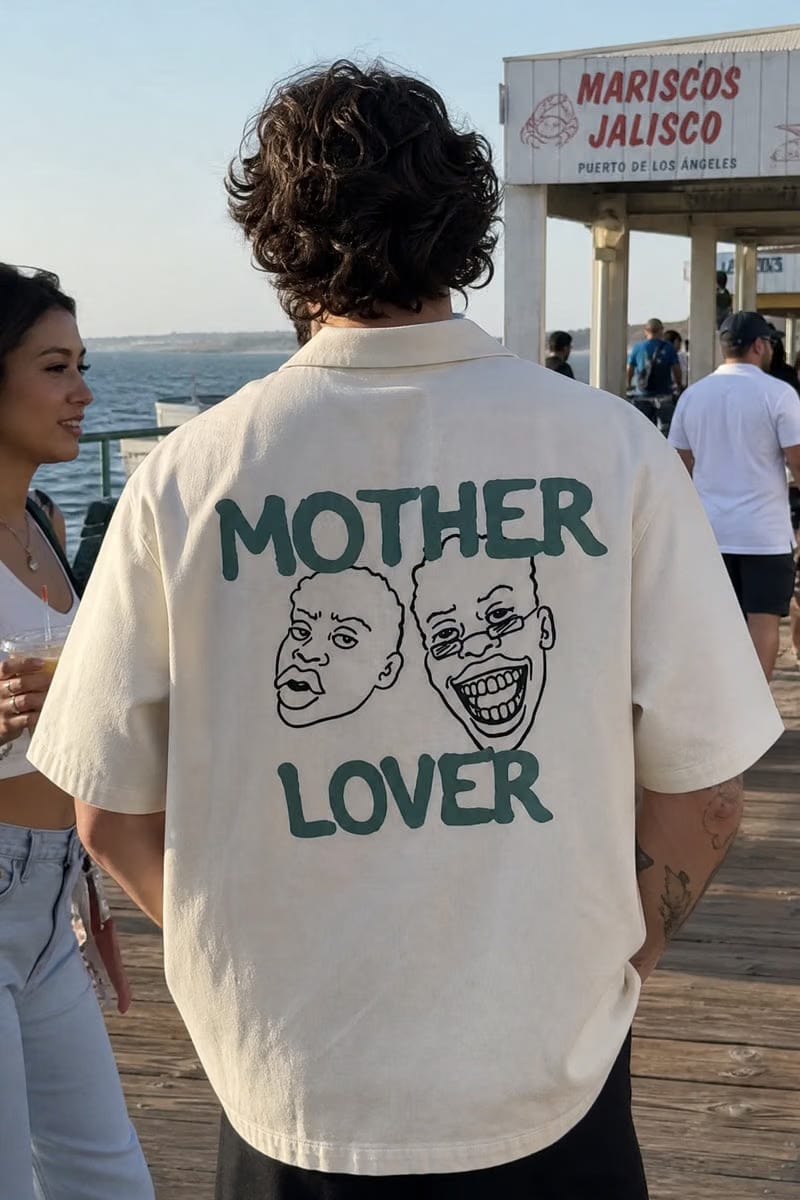 Off Supply Mother Lover Shirt - Off White
