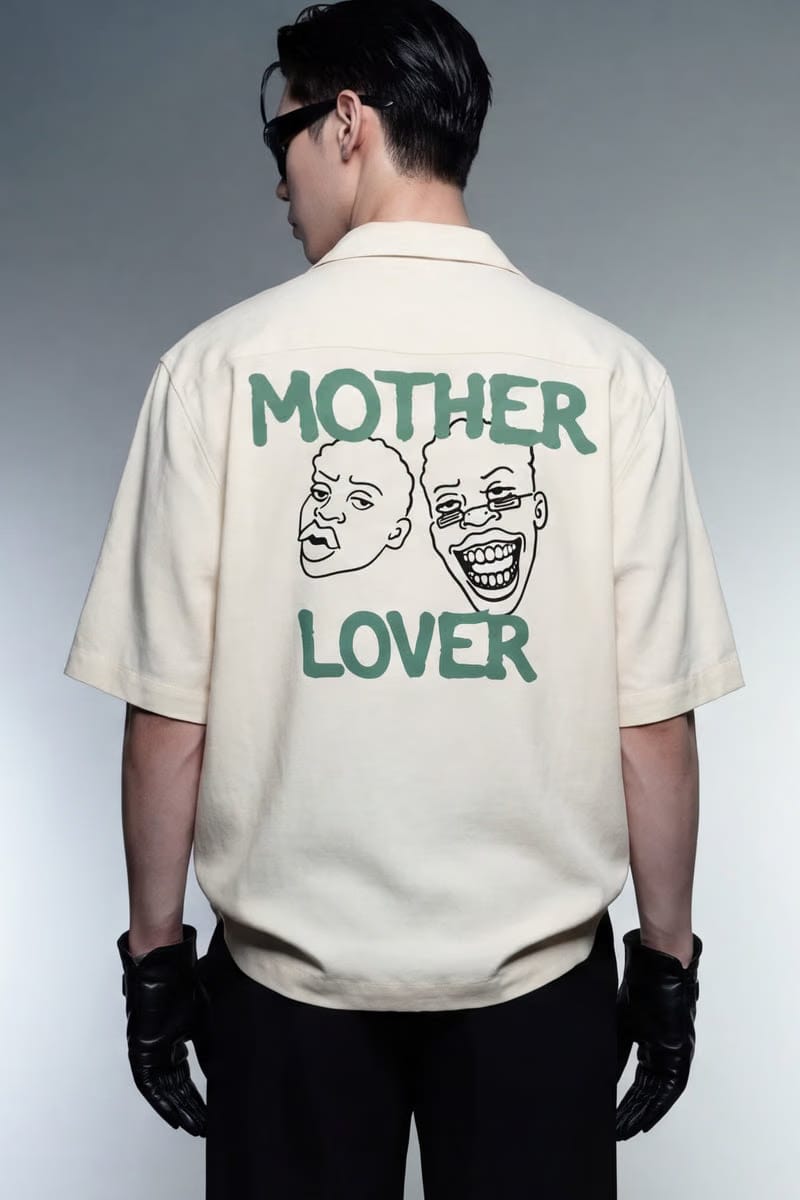 Off Supply Mother Lover Shirt - Off White
