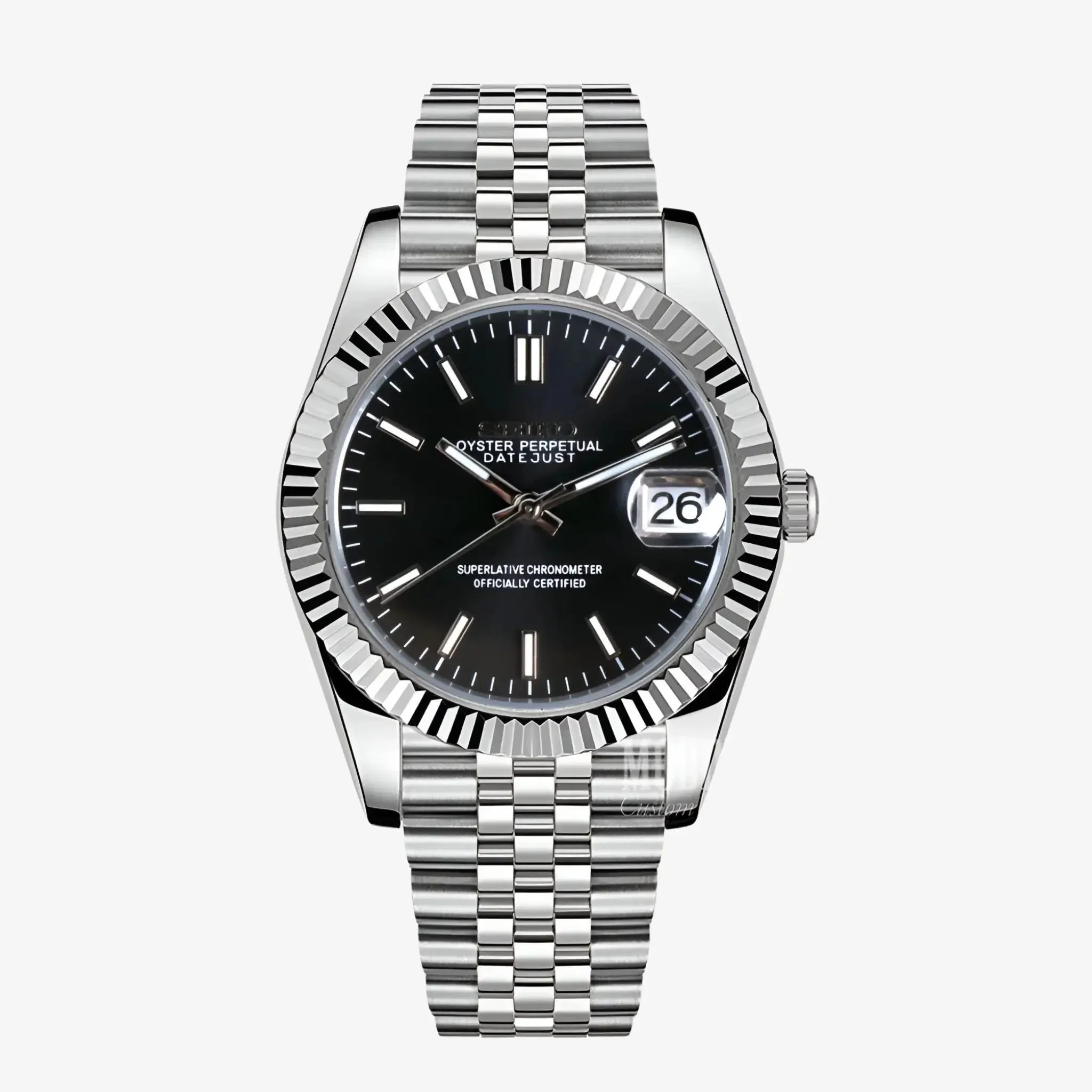 Mod (original Seiko Movement)  Classic Black