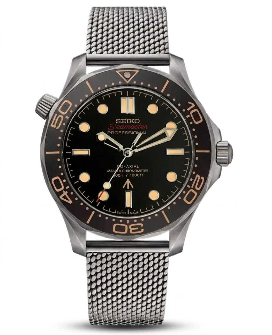 Seiko Mod Seamaster James Bond 007