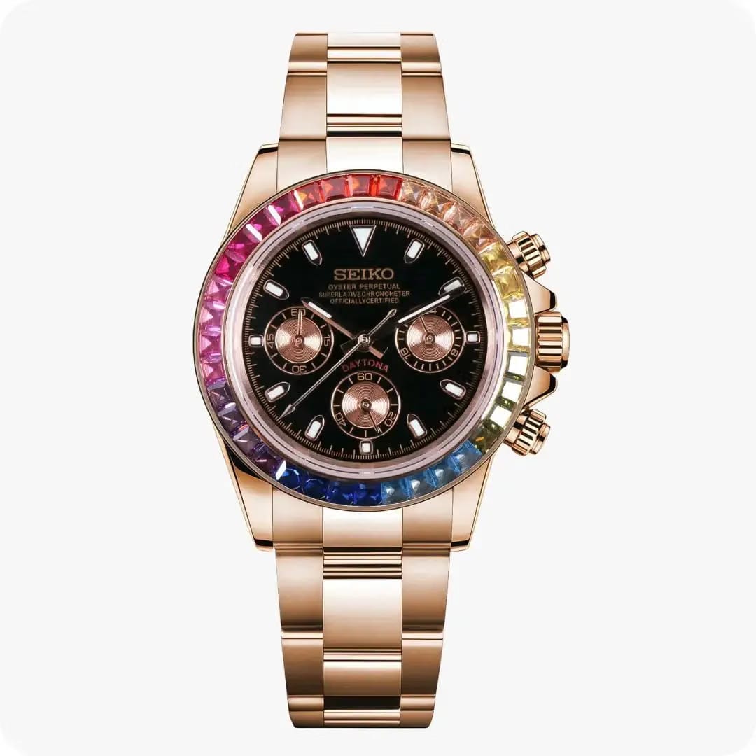 Seitona Rose Gold Rainbow