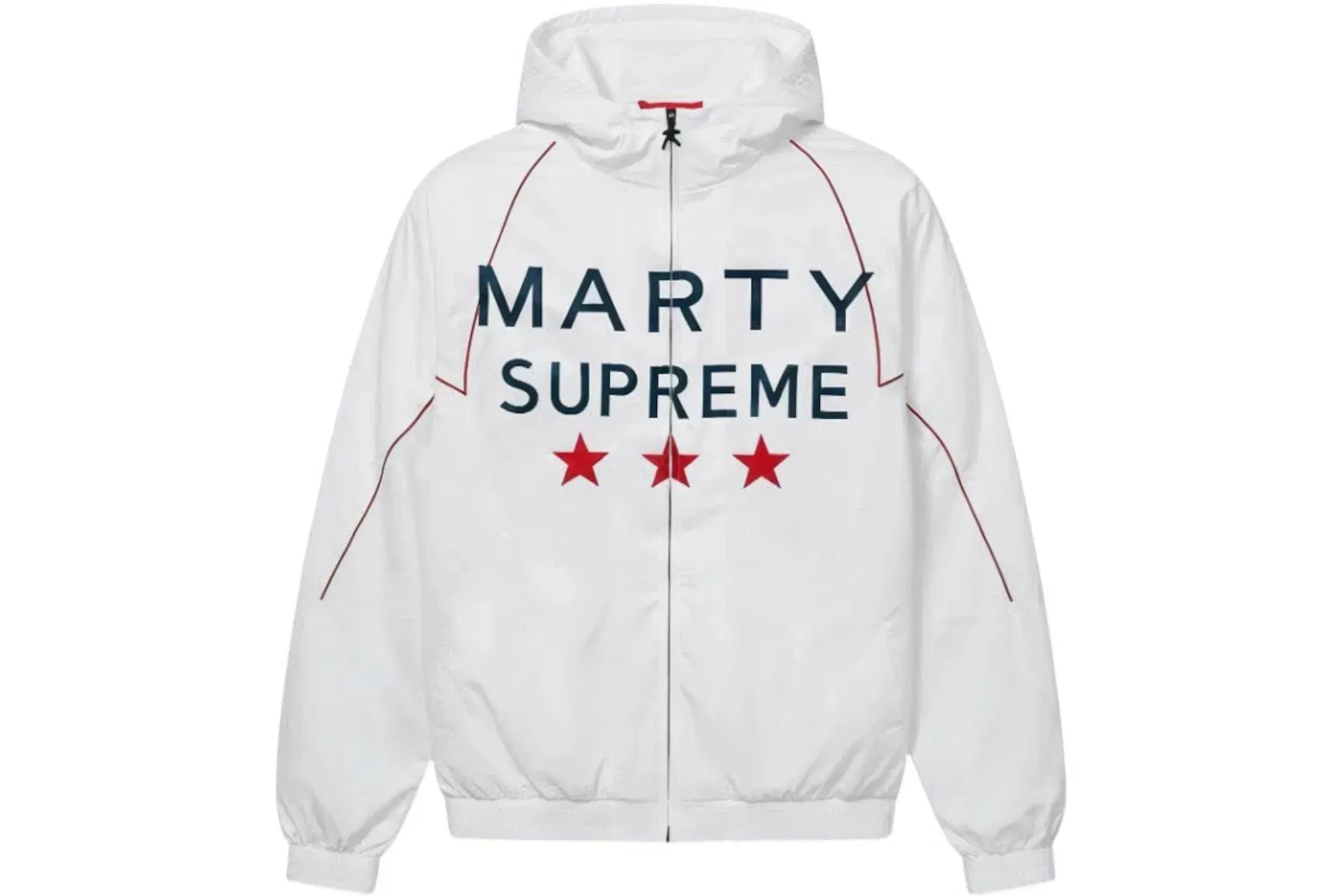 NAHMIAS x Marty Supreme A24 Classic Warm Up England Jacket White