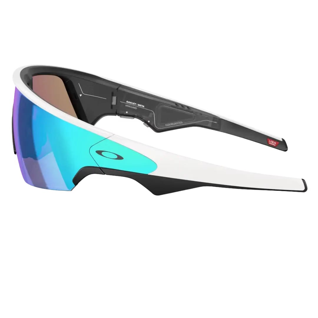 Oakley Meta Vanguard Prizm Sapphire Lenses White Frame