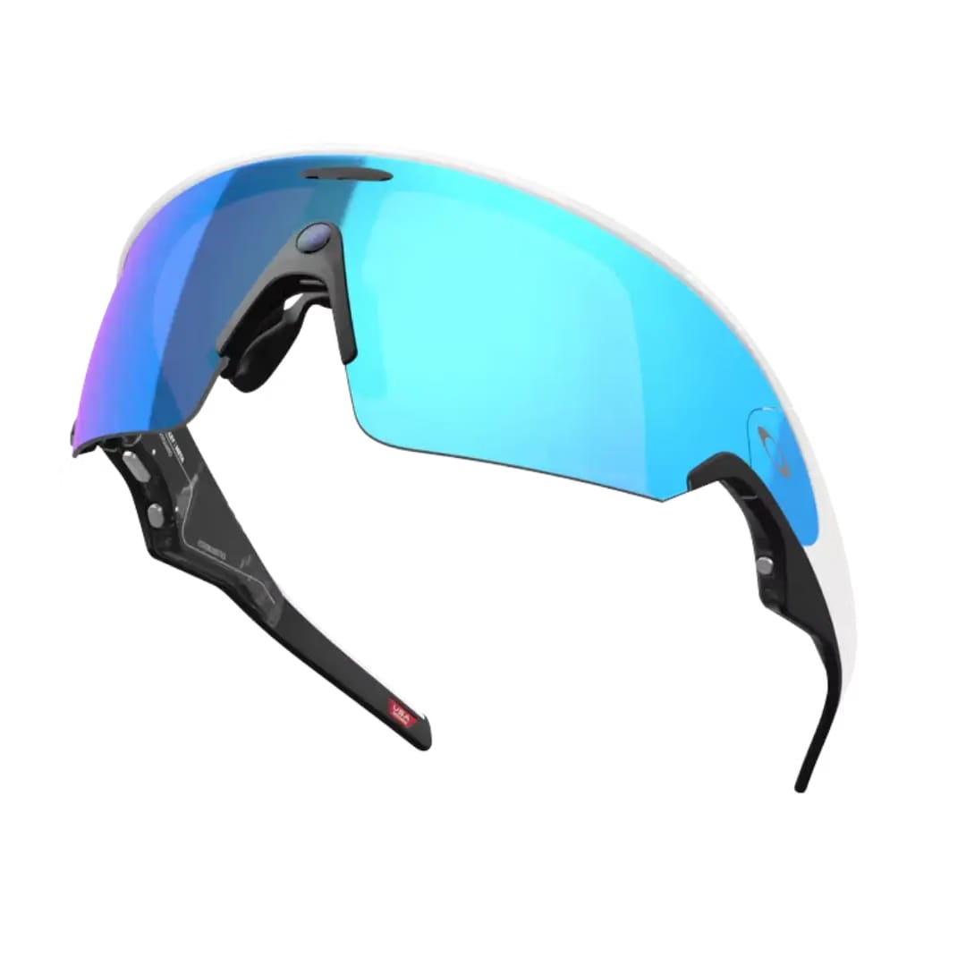 Oakley Meta Vanguard Prizm Sapphire Lenses White Frame