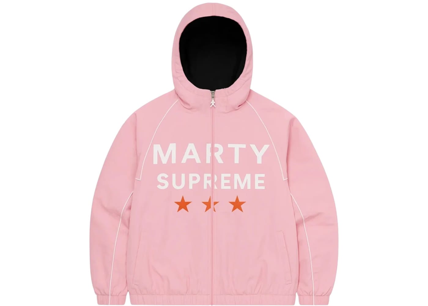NAHMIAS x Marty Supreme A24 Classic Warm Up Jacket Pink