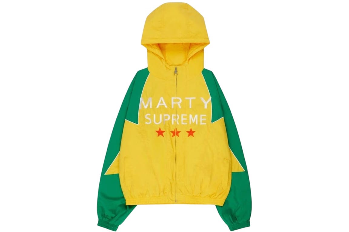 NAHMIAS x Marty Supreme A24 Classic Warm Up Jacket Yellow