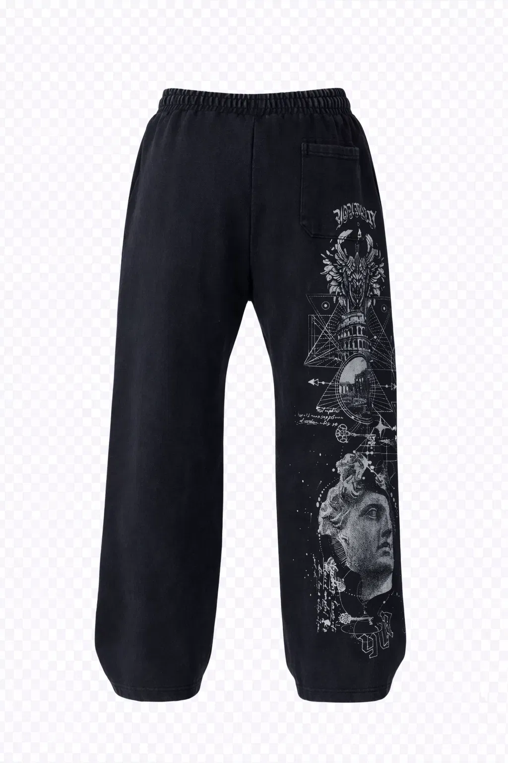YoungLA Renaissance Sweats Black Wash
