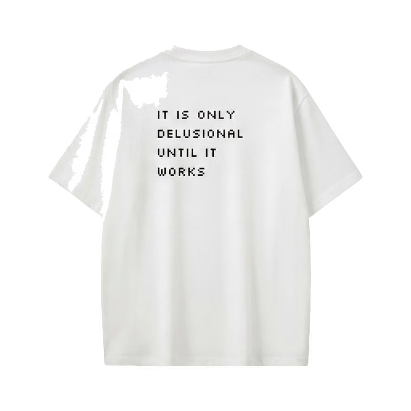 Forfksake Delusional GPT White T-Shirt