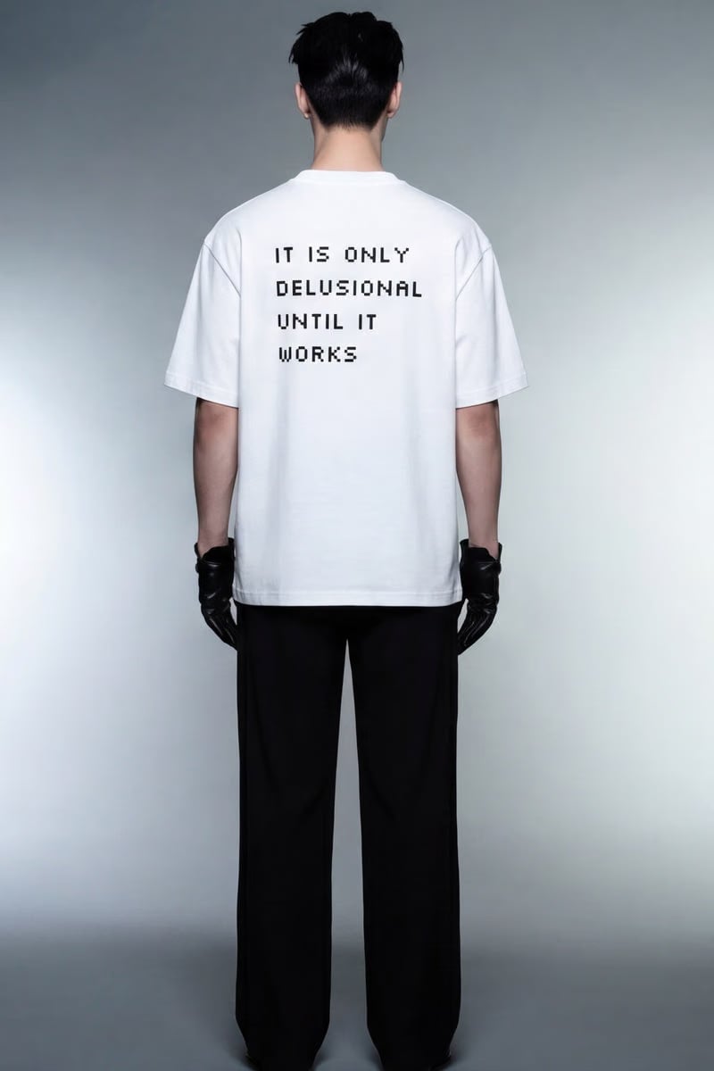 Forfksake Delusional GPT White T-Shirt