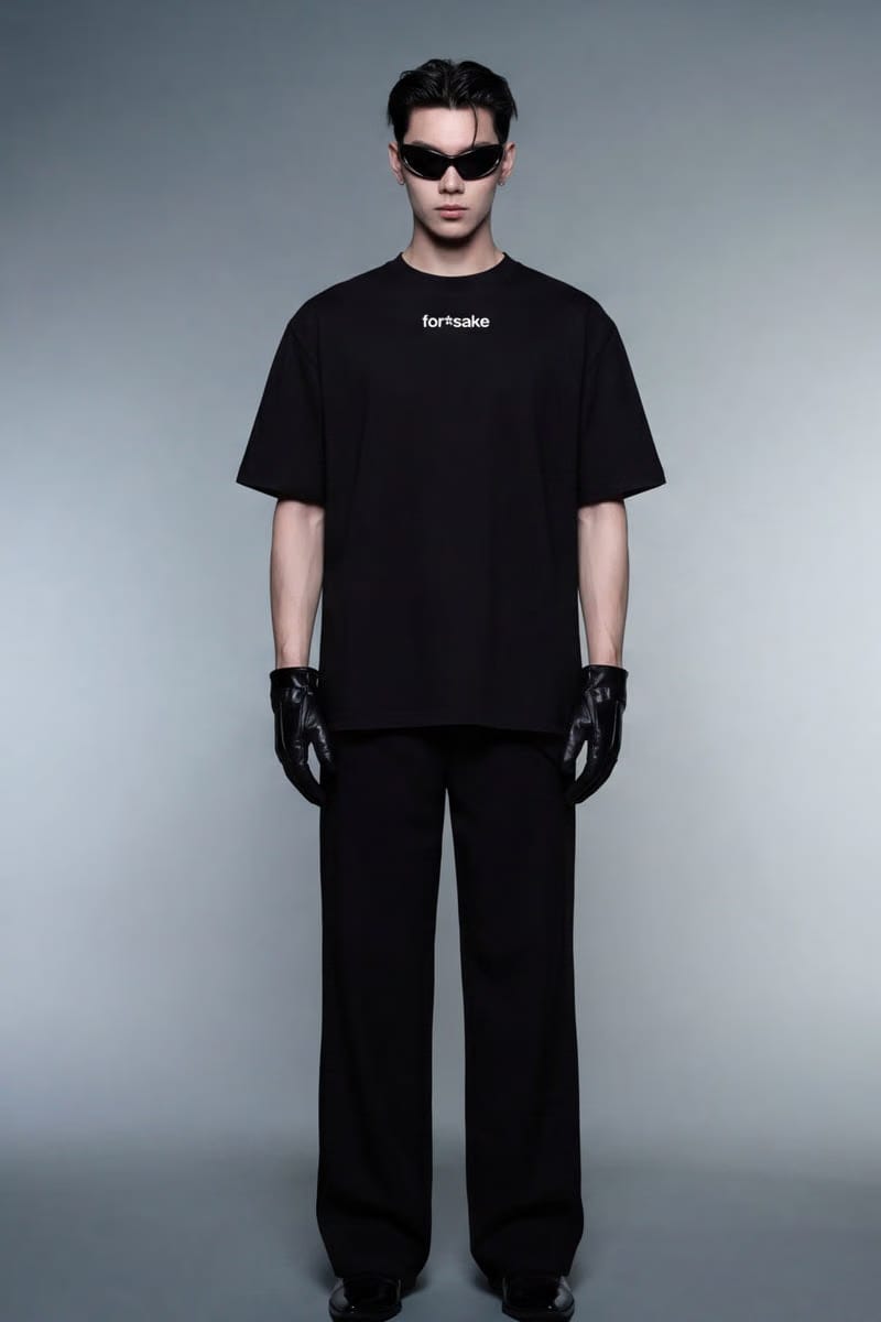 Forfksake Delusional GPT Black T-Shirt