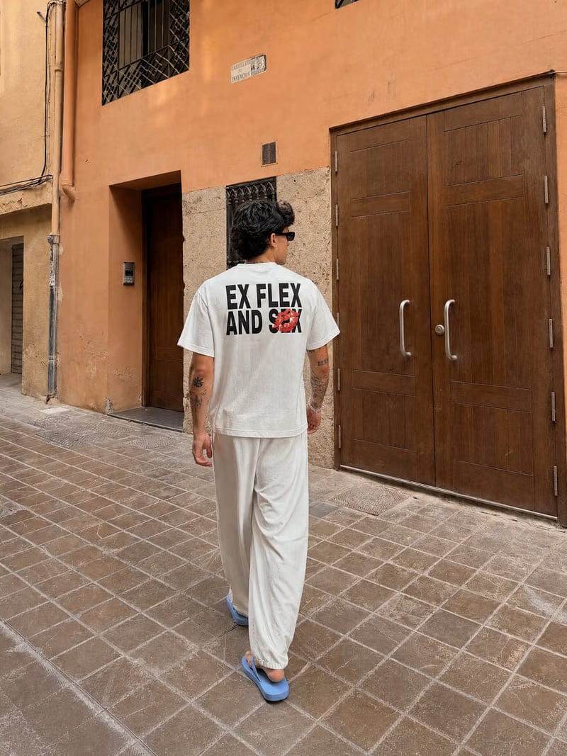 Forfksake Ex Flex White T-Shirt
