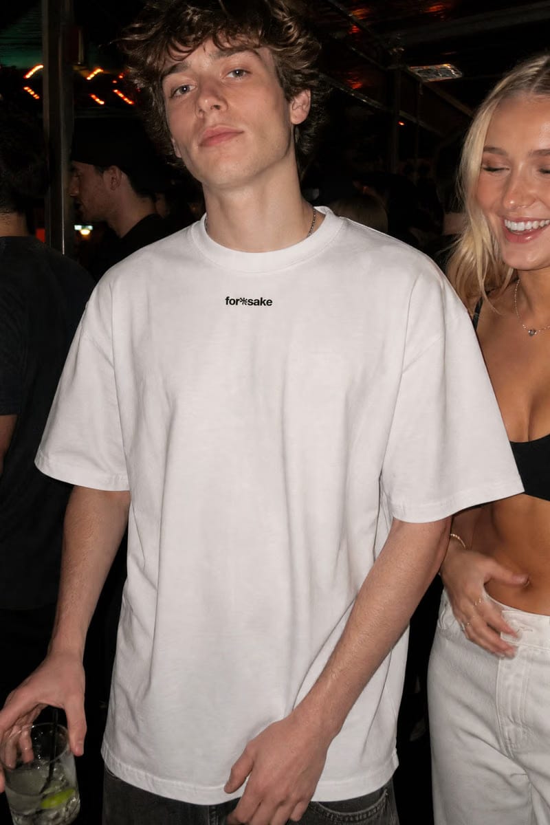 Forfksake Just Lick It White T-Shirt
