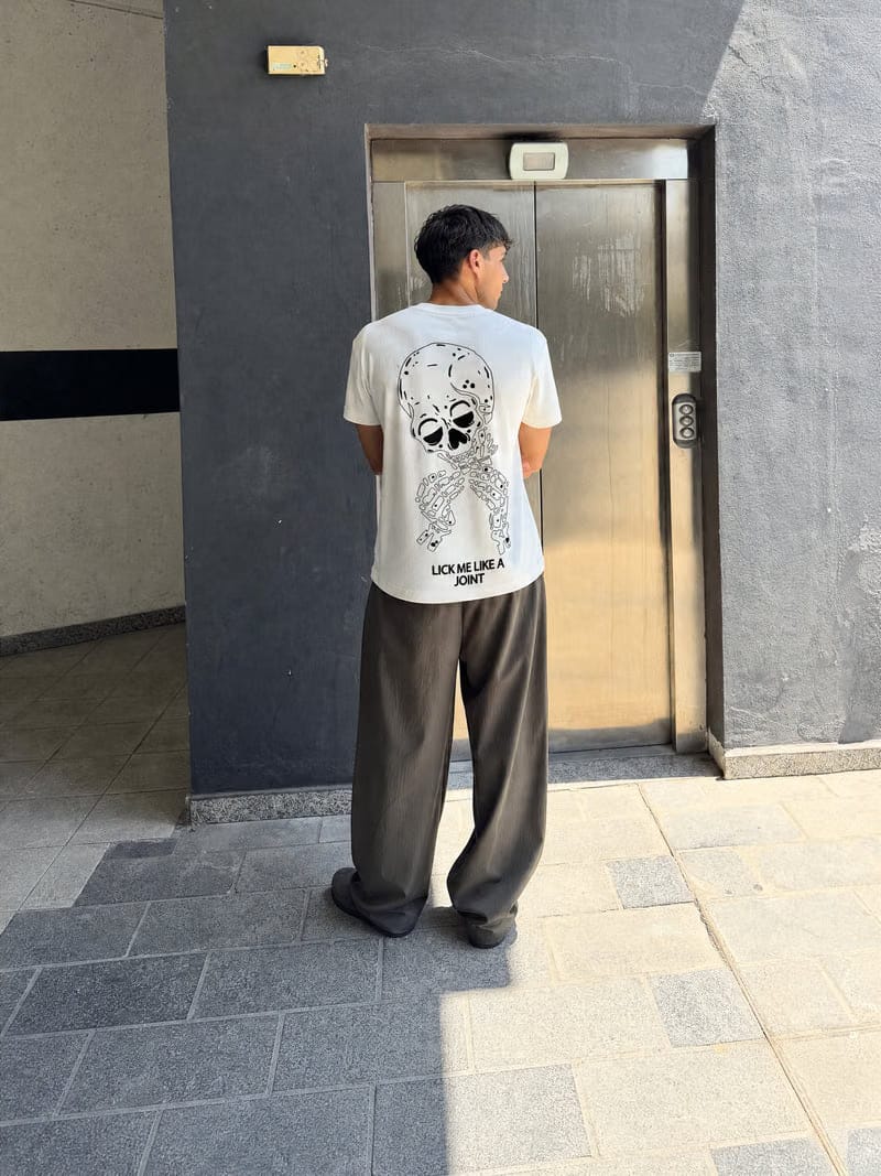 Forfksake Just Lick It White T-Shirt