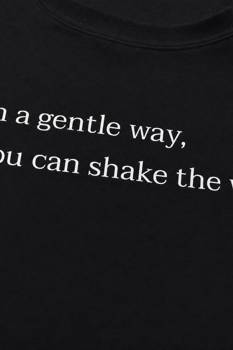 Forfksake Gentle Black T-Shirt
