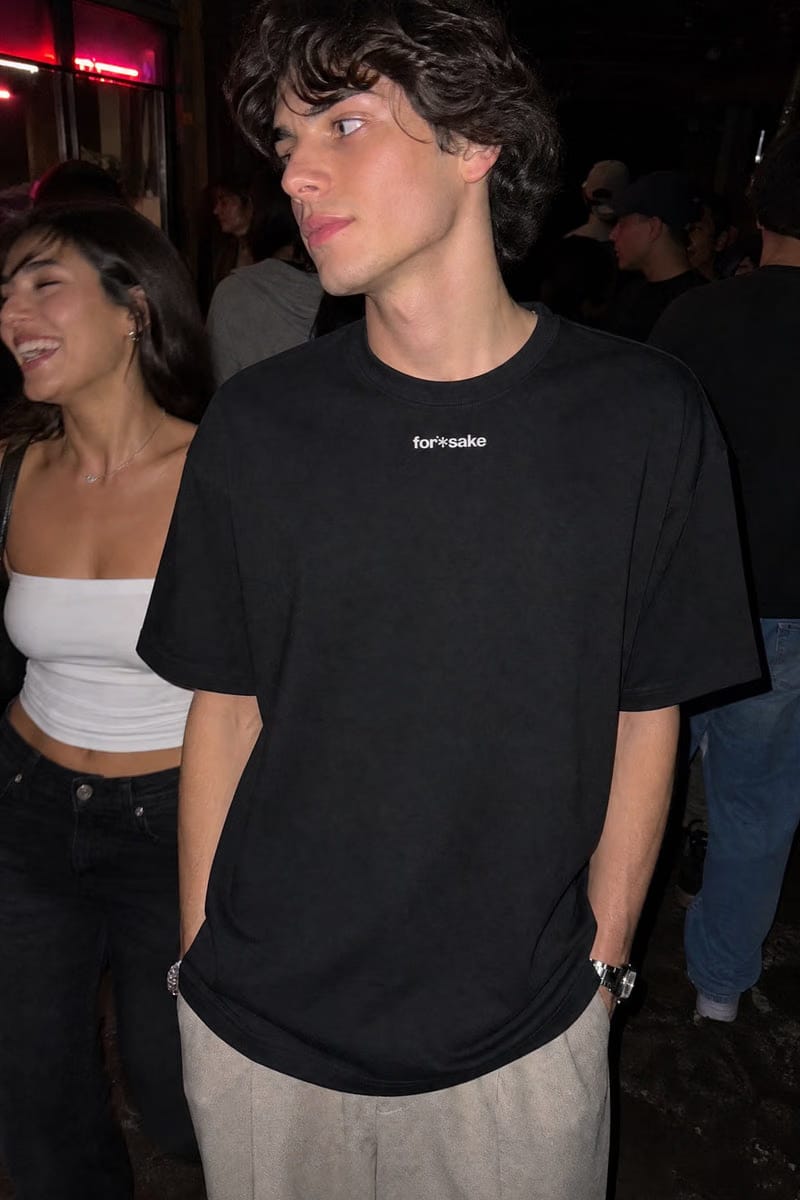 Forfksake Gentle Black T-Shirt