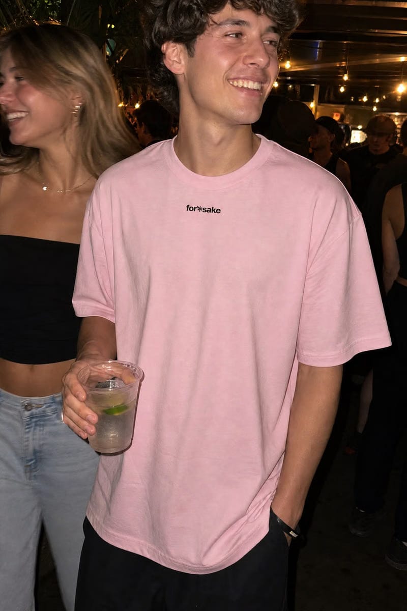 Forfksake Gentle Pink T-Shirt