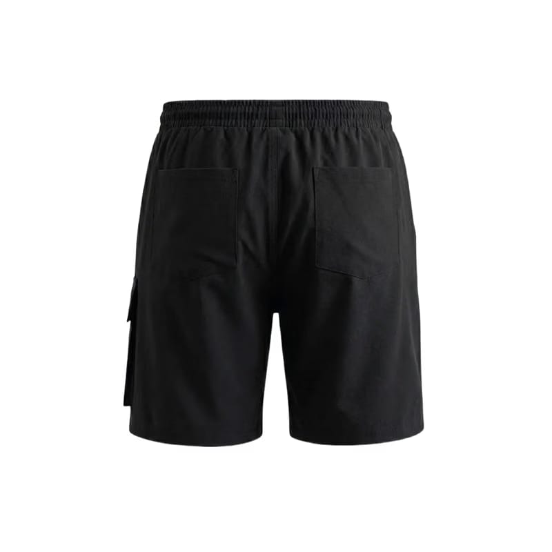 Gymbrat Men Relaxed Fit Black Shorts
