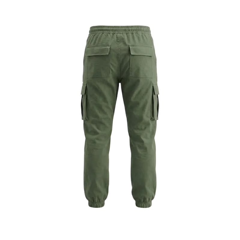 Gymbrat Men Relaxed Fit Olive Jogger