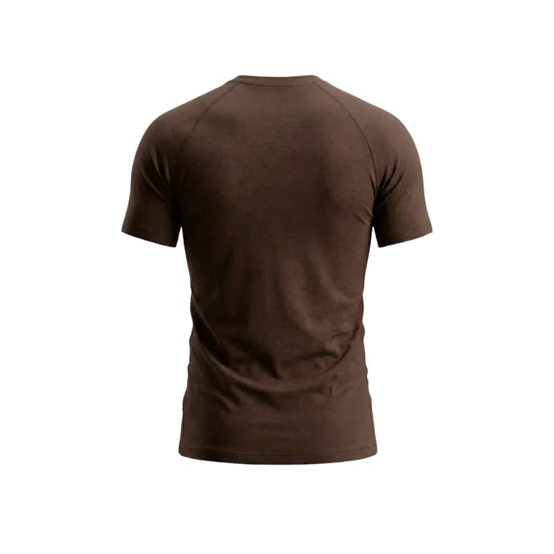 Gymbrat Raglan Basic Brown Tee