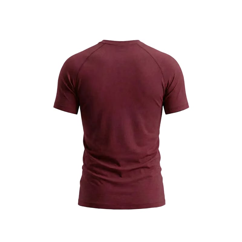 Gymbrat Raglan Basic Maroon T-Shirt