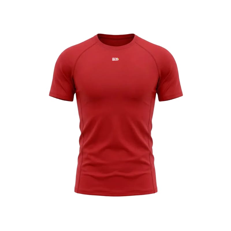 Gymbrat Raglan Basic Red Tee