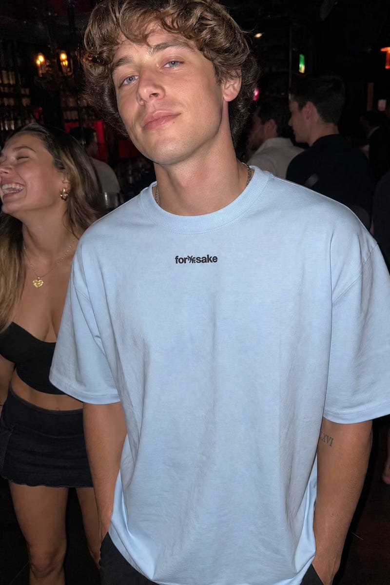 Forfksake Gentle Light Blue T-Shirt