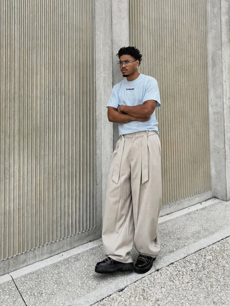 Forfksake Gentle Light Blue T-Shirt