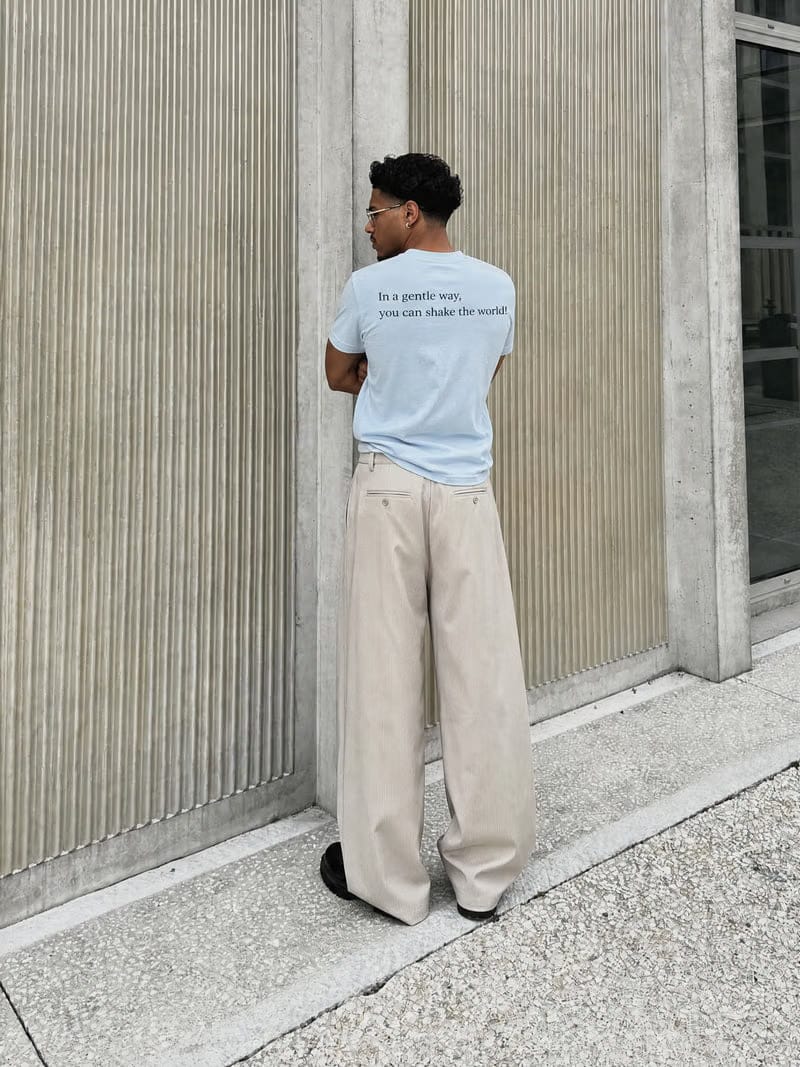 Forfksake Gentle Light Blue T-Shirt