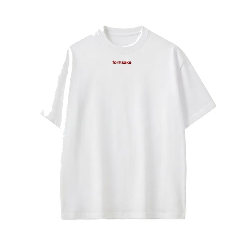 Forfksake Gentle White T-Shirt