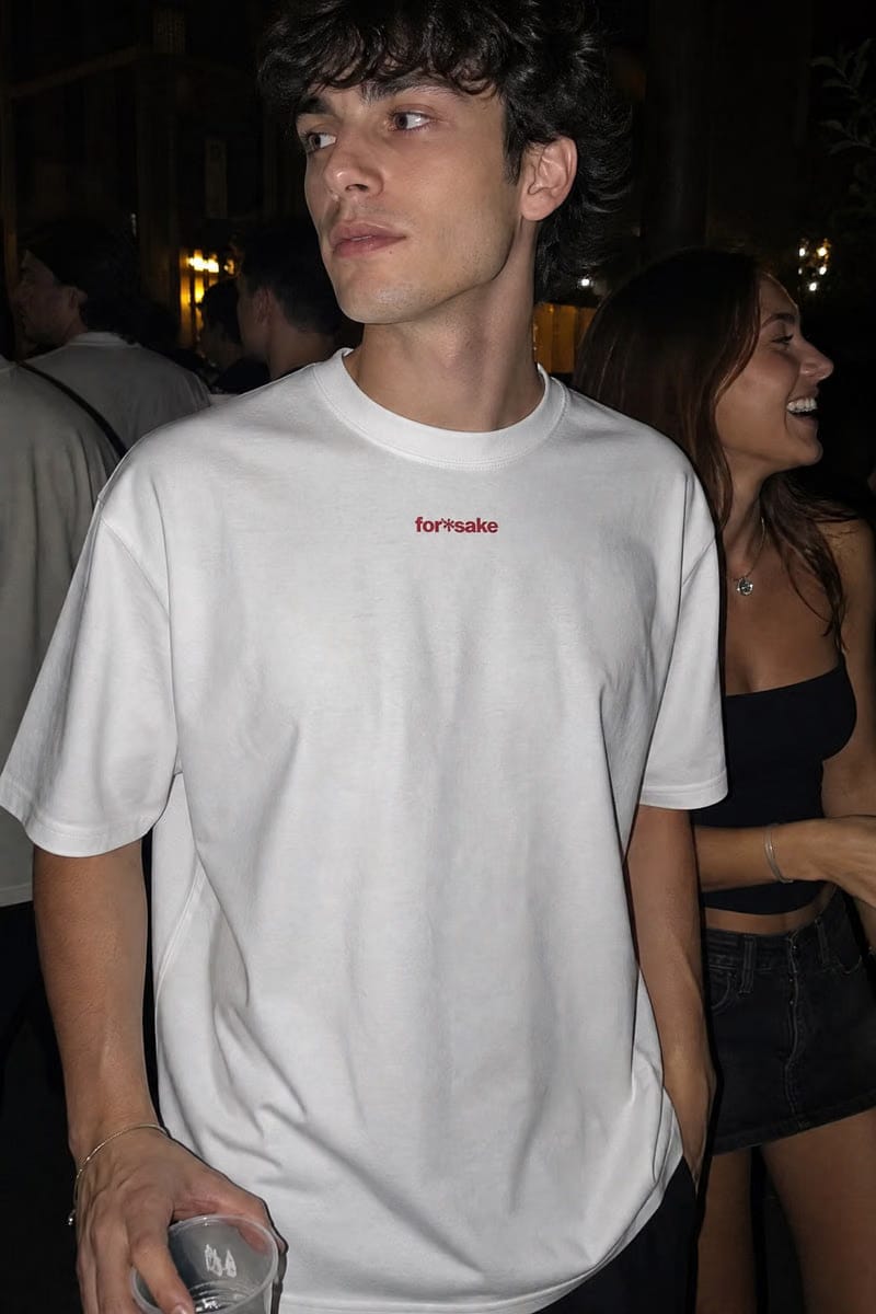 Forfksake Gentle White T-Shirt