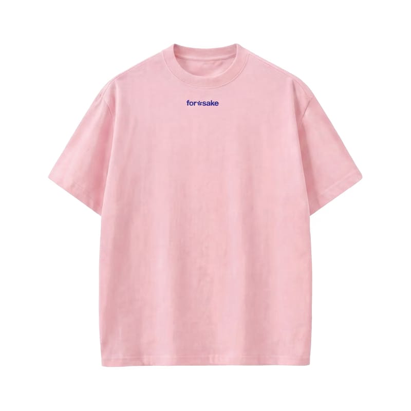 Forfksake I Don't Flirt Pink T-Shirt