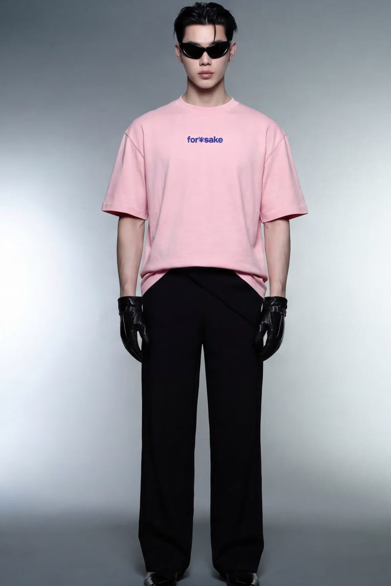 Forfksake I Don't Flirt Pink T-Shirt